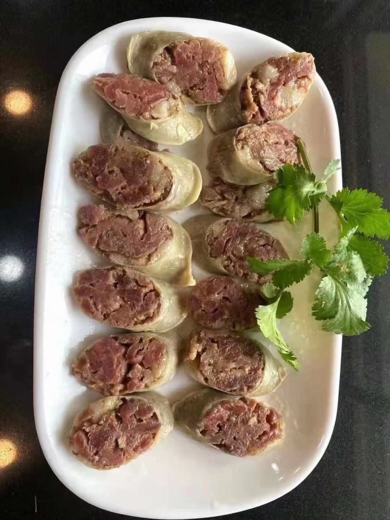 网红产品羊肠包肉每箱赠送一袋韭菜花酱