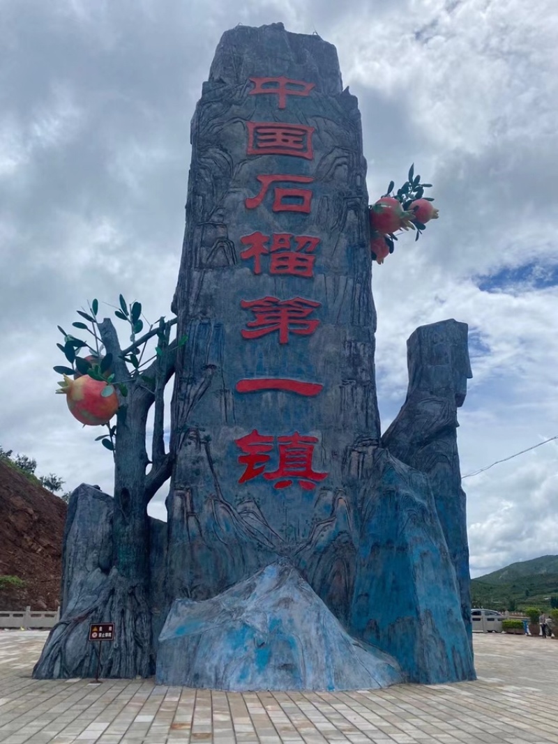 会理突尼斯软籽石榴订制礼盒包装社区团购，一件代发落地配，