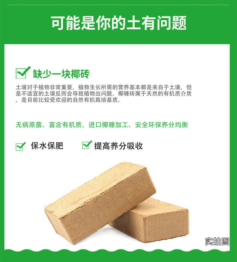 特价包邮椰砖营养土花土兰花专用土养花土通用有机肥料多肉盆