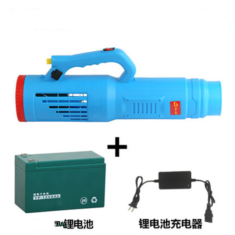 强力打药机送风筒电动喷雾器送风筒打药神器双喷头最新款消杀