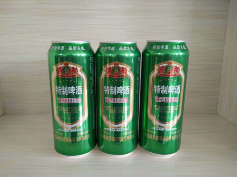风味啤酒青岛纯生啤酒一箱9瓶1瓶500ml