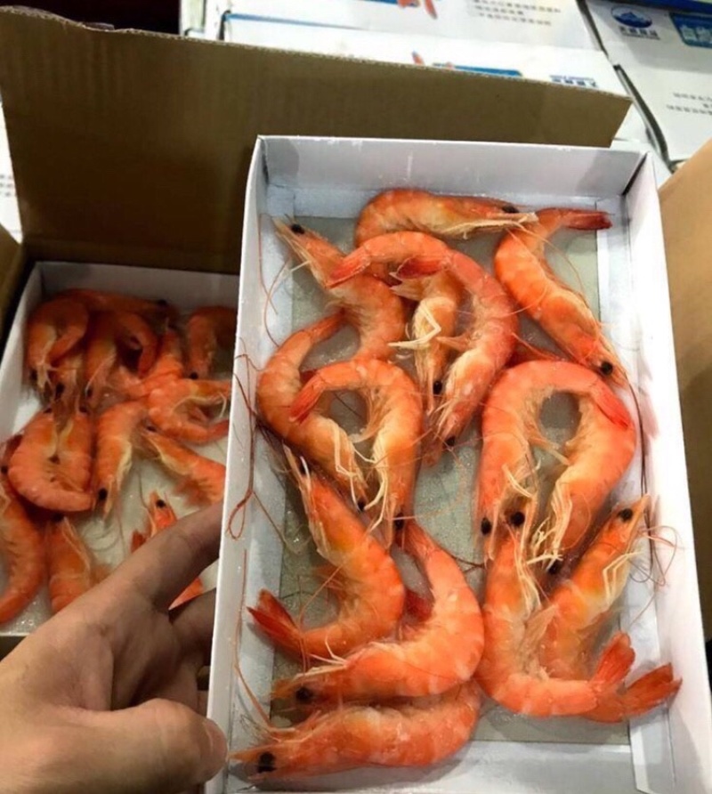 社区专用南美对虾白灼一盒450克