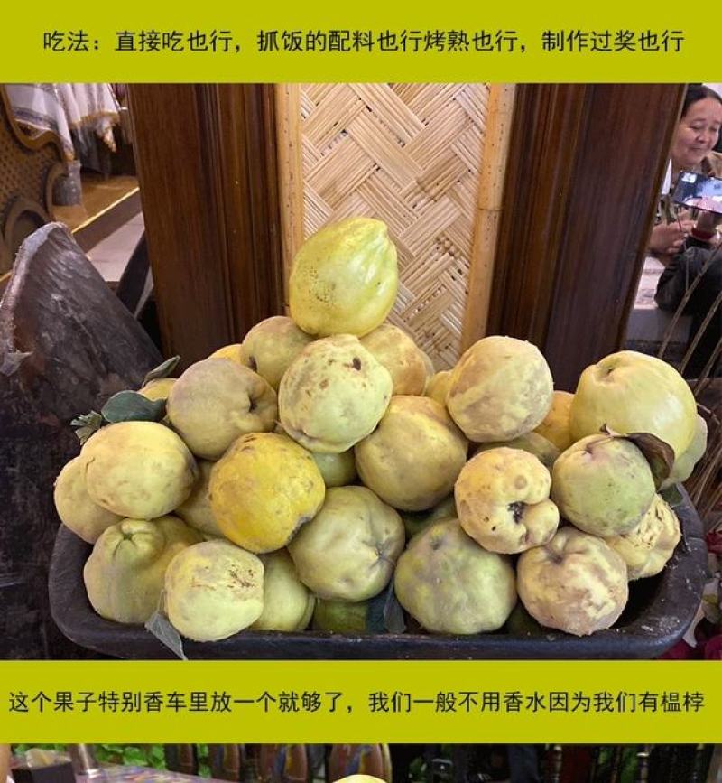 2021年新鲜榲桲1斤新疆特色温桲水果之皇万寿瓜榅桲