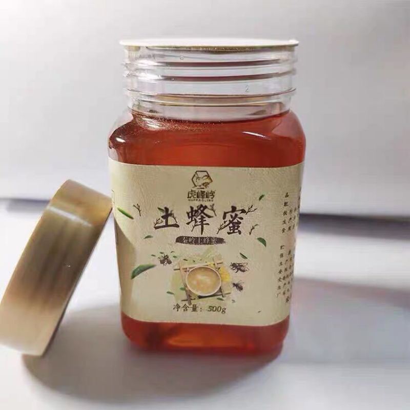土蜂蜜500g农家液态蜂蜜批发百花蜜自产自销蜂蜜