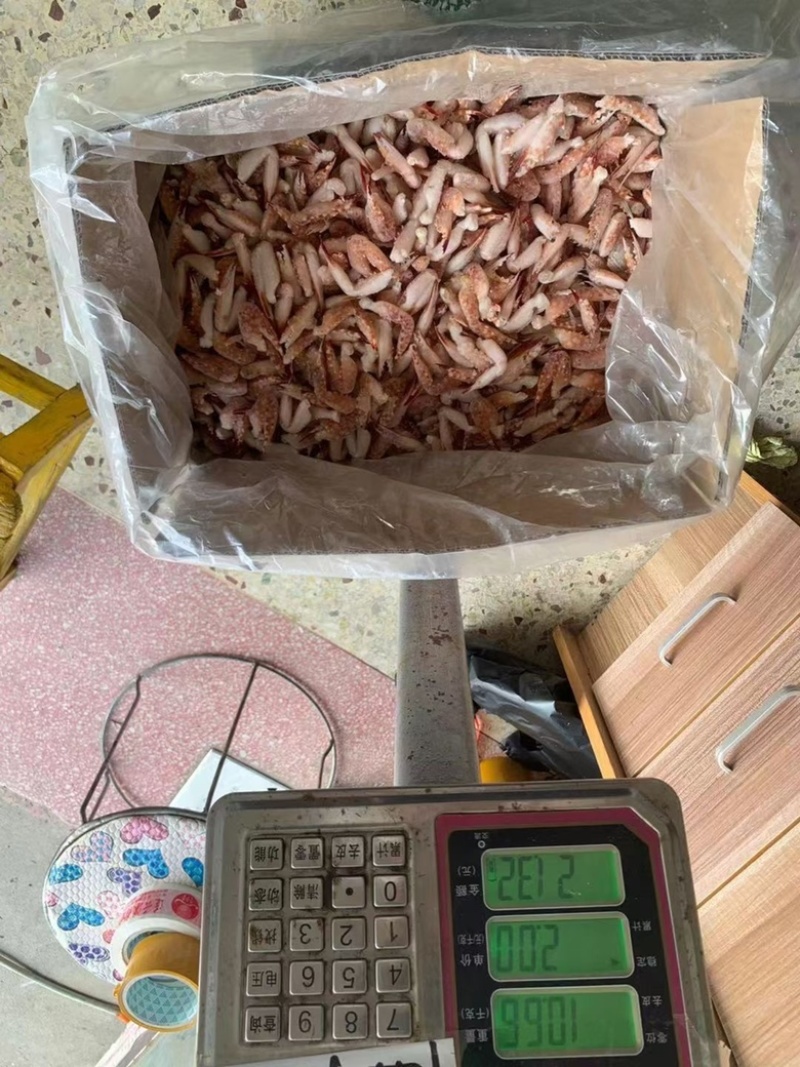 雪蟹腿花蟹蟹钳捞汁海鲜质量保障一手货源等您来电合作