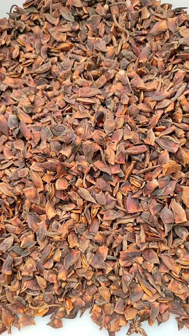 大红八角碎片，干枝八角碎片，小果八角碎片，打粉专用八角梗