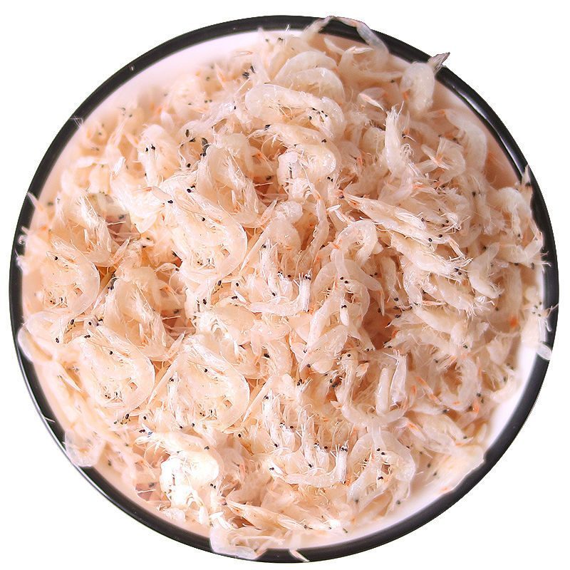 【包邮_1000g虾皮】热销无盐淡干新鲜辅食虾皮500g