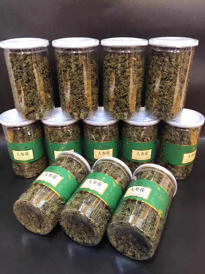长白山人参花茶自产自销原产地发货常年供应诚招代理