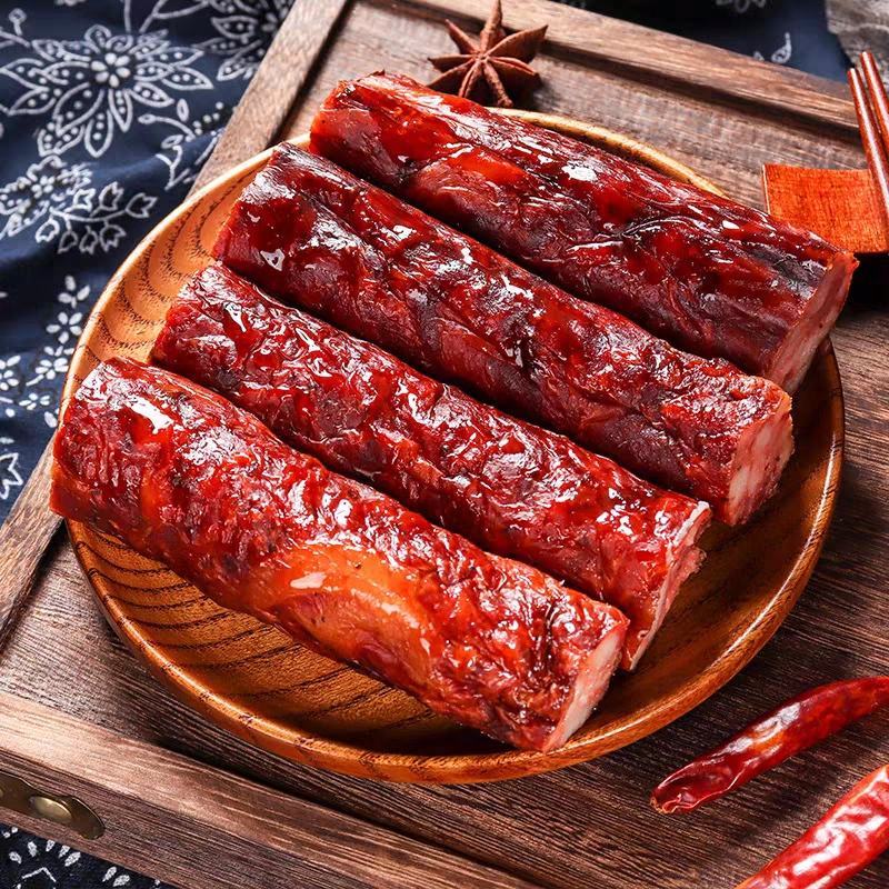 湖南特产麻辣香肠正宗农家手工自制风干烟肉辣肠