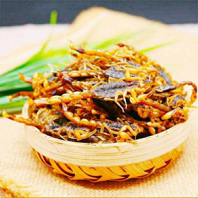 中药材全蝎整条蝎子干货泡酒煲汤营养美味（干品包邮）