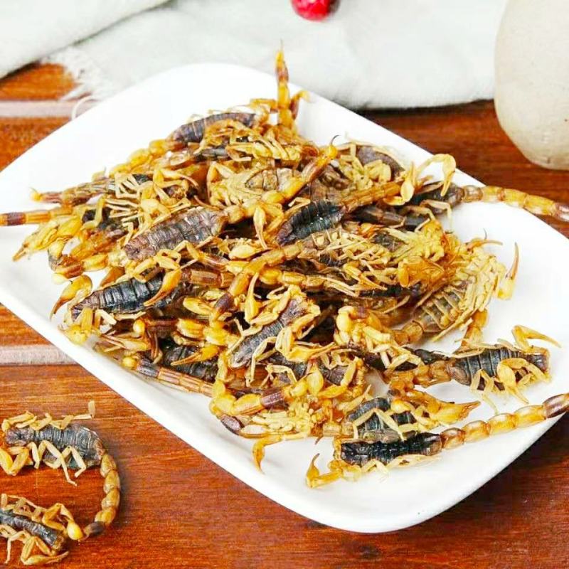 中药材全蝎整条蝎子干货泡酒煲汤营养美味（干品包邮）