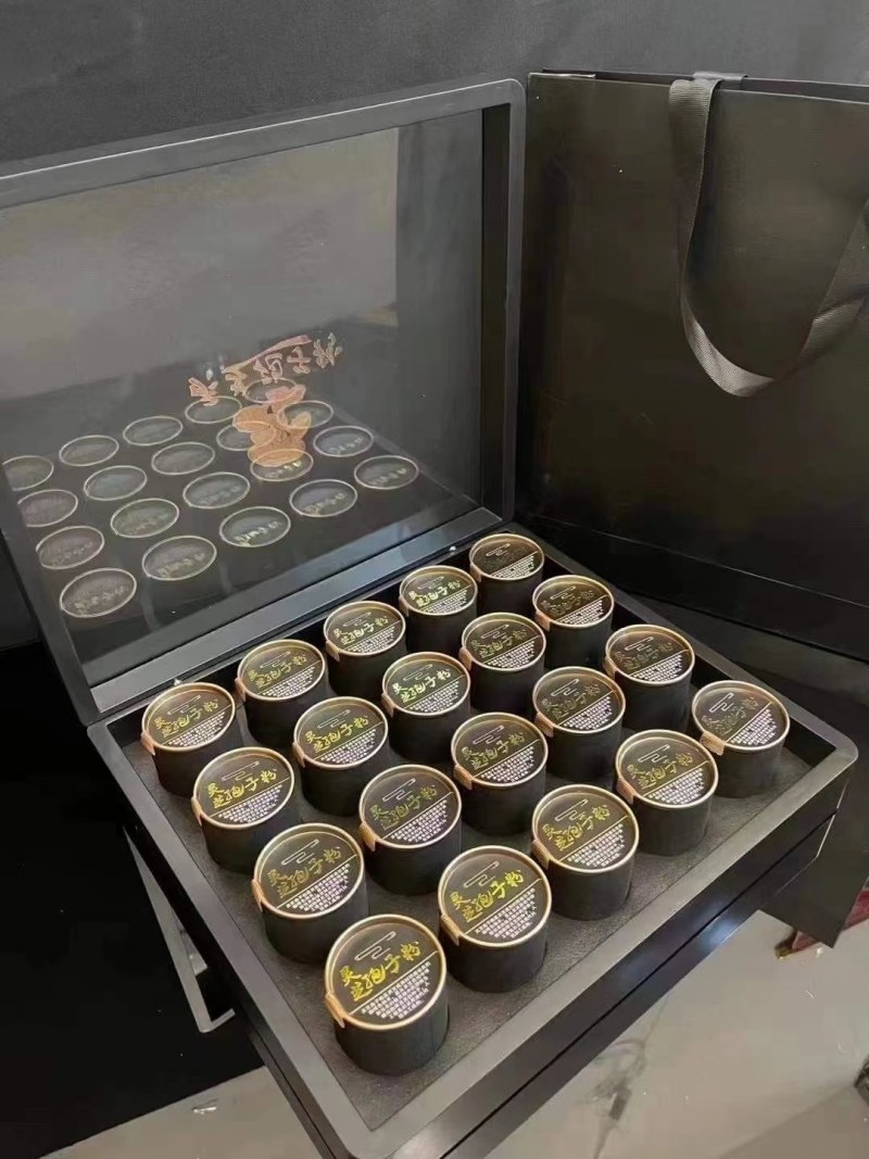 长白山灵芝孢子粉特级片状高端送礼批发直销