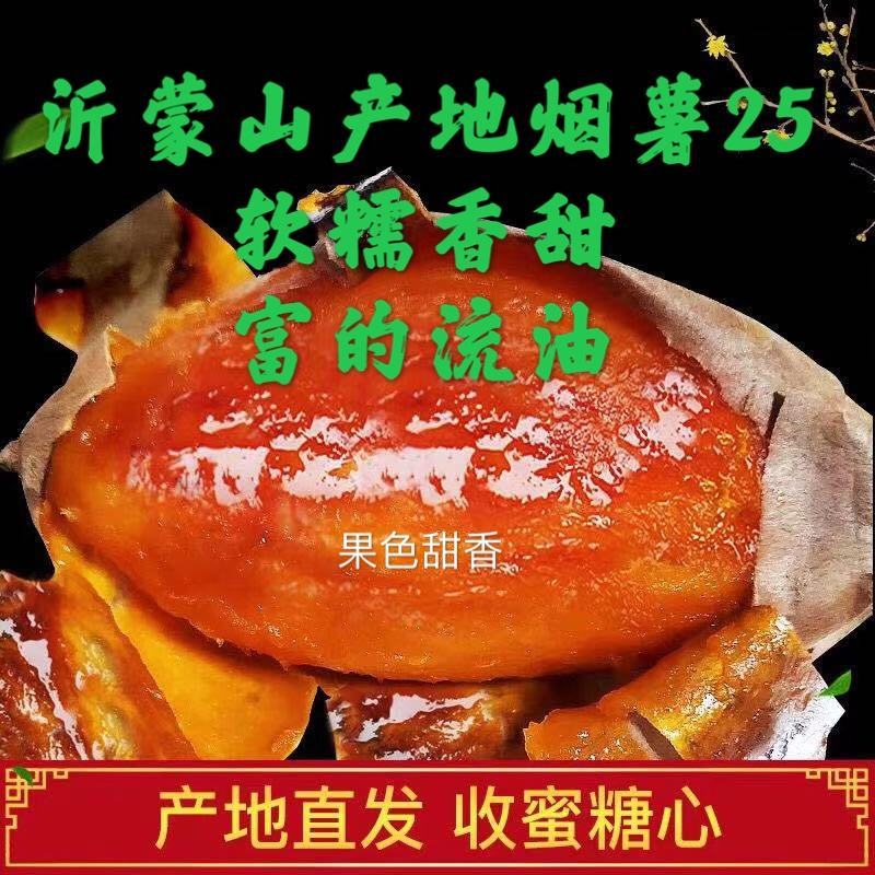 烟薯25蜜薯沂蒙山沙地蜜薯流油蜜薯包邮