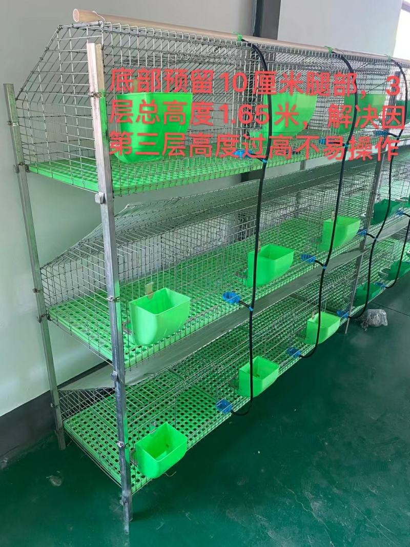 新款免清理粪便兔笼，子母笼养殖笼两用
