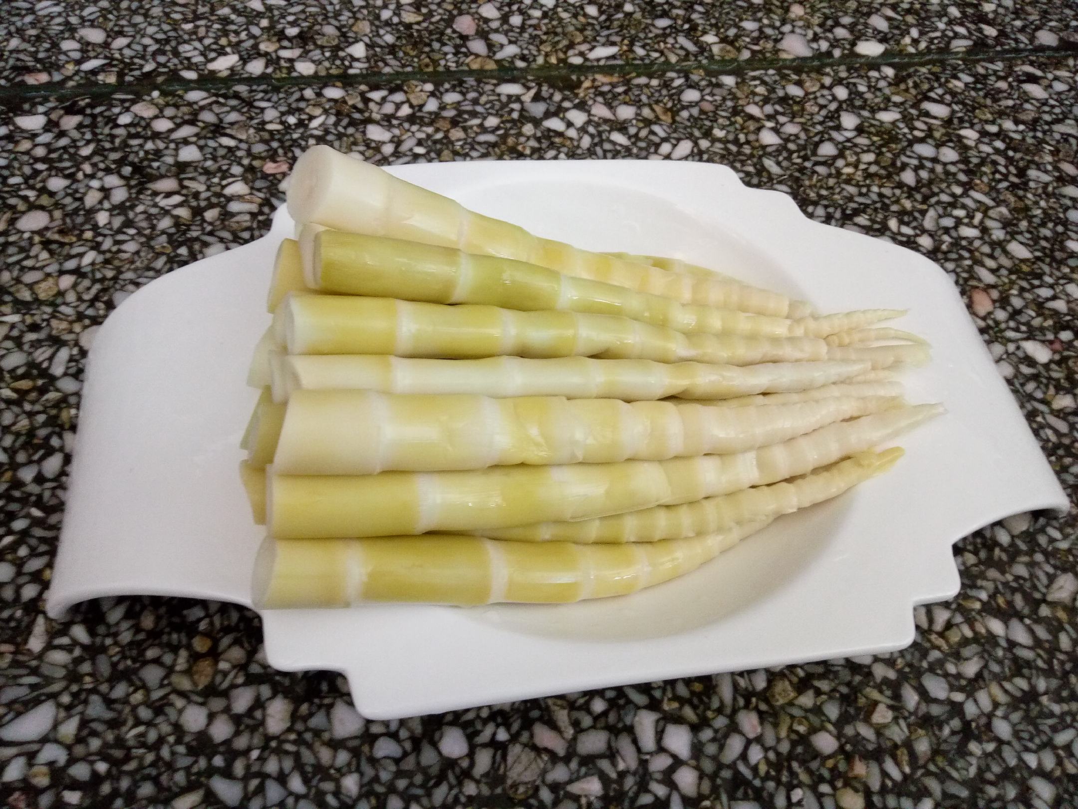 清炒高山竹笋成品图