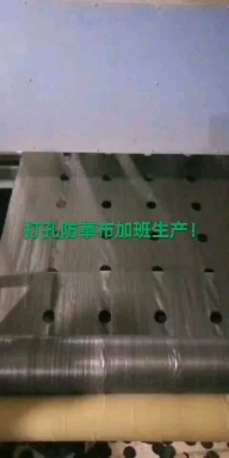 打孔防草布（园艺地布）免费加工送地钉.
