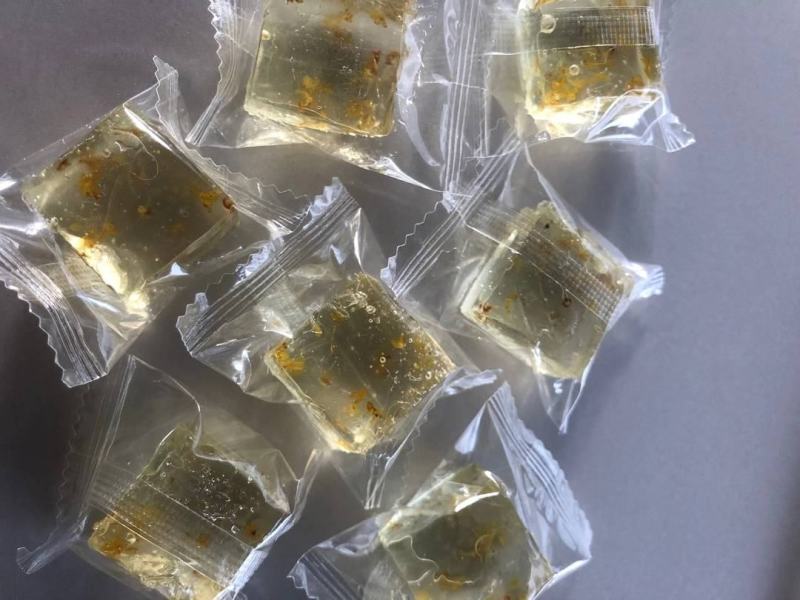 糖果系列广西特产桂花糕水晶桂花糕水果软糖三种口味
