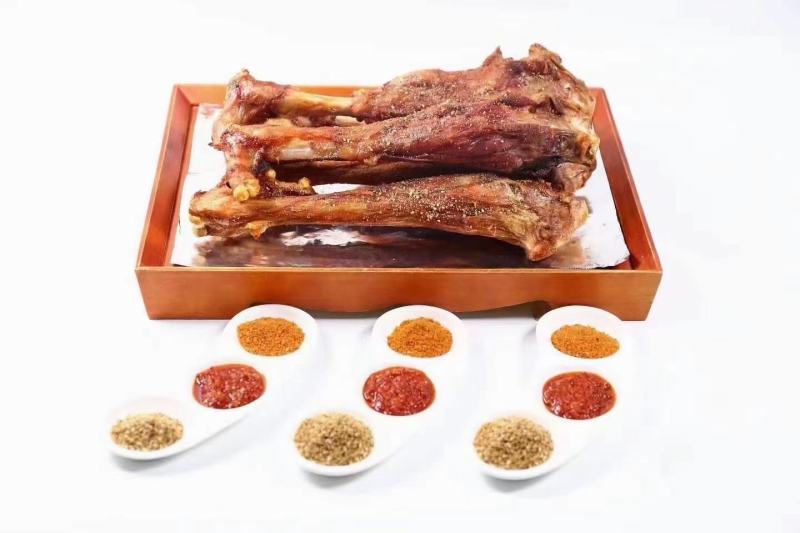 内蒙羔羊后腱子，烤，中餐