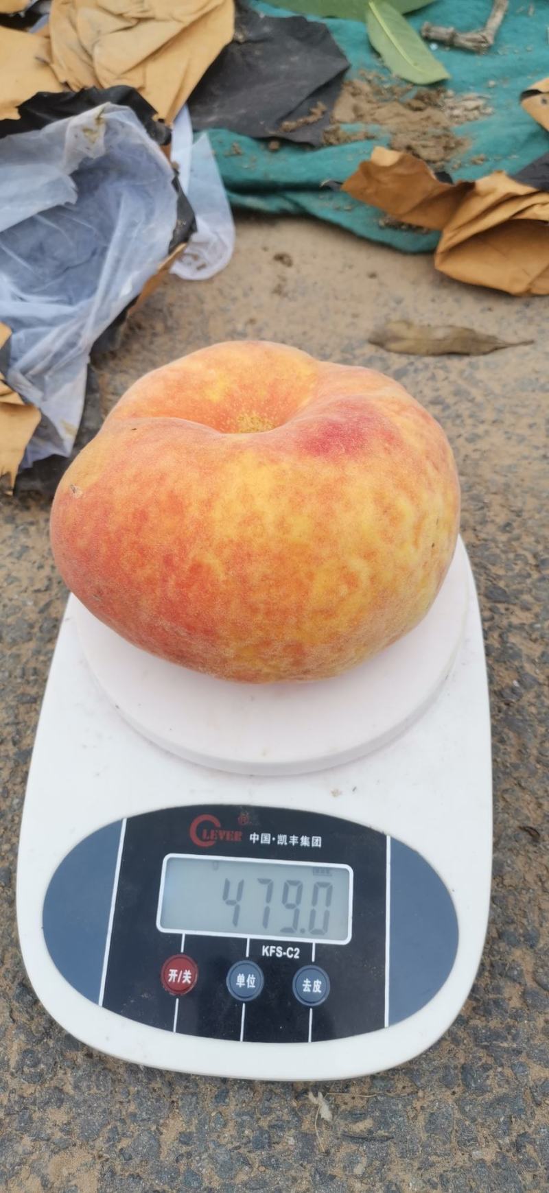 大量蟠桃上市，外观美，口感好价格低，欢迎各位老板选购