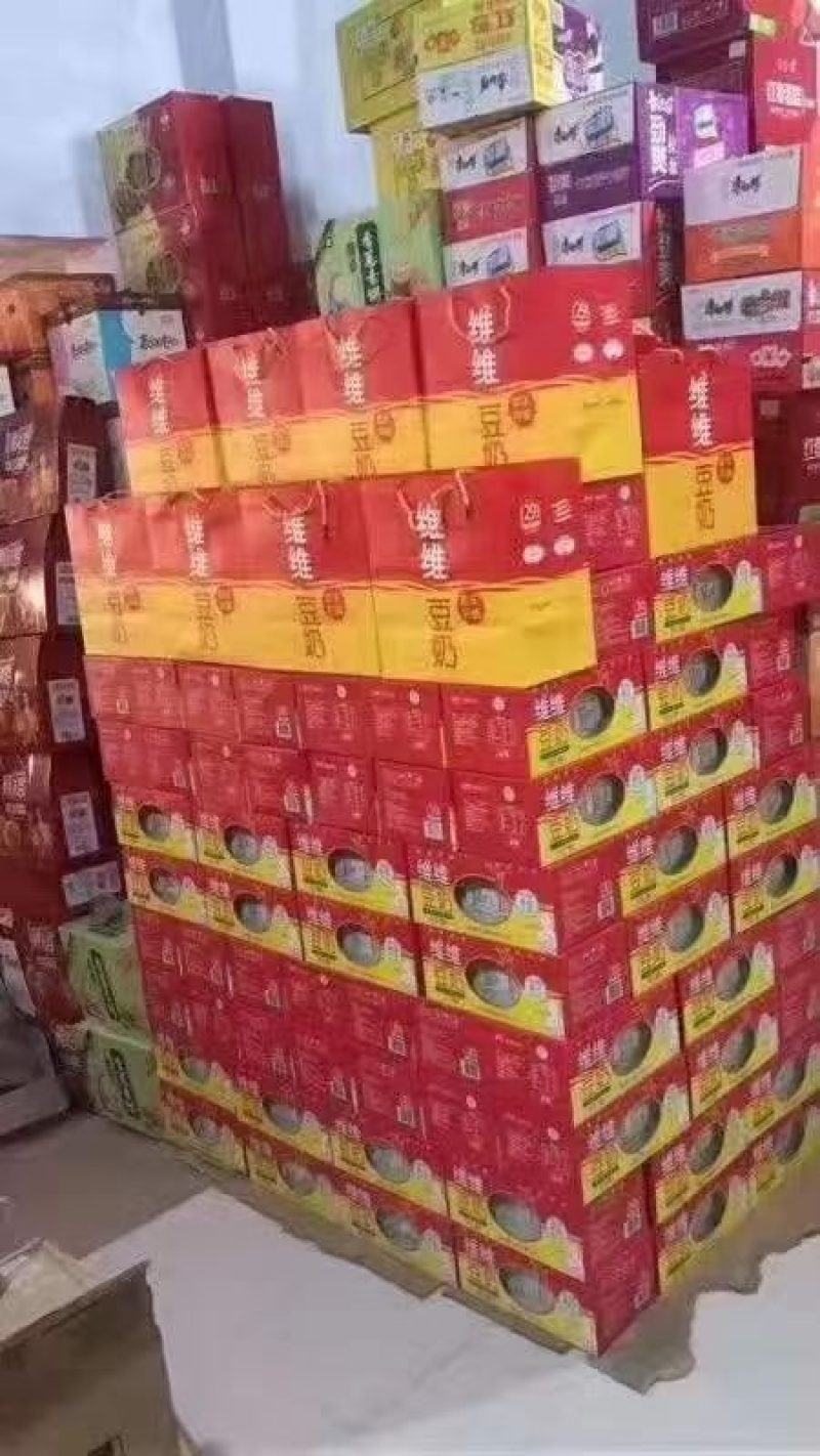 仓库直出维维豆奶