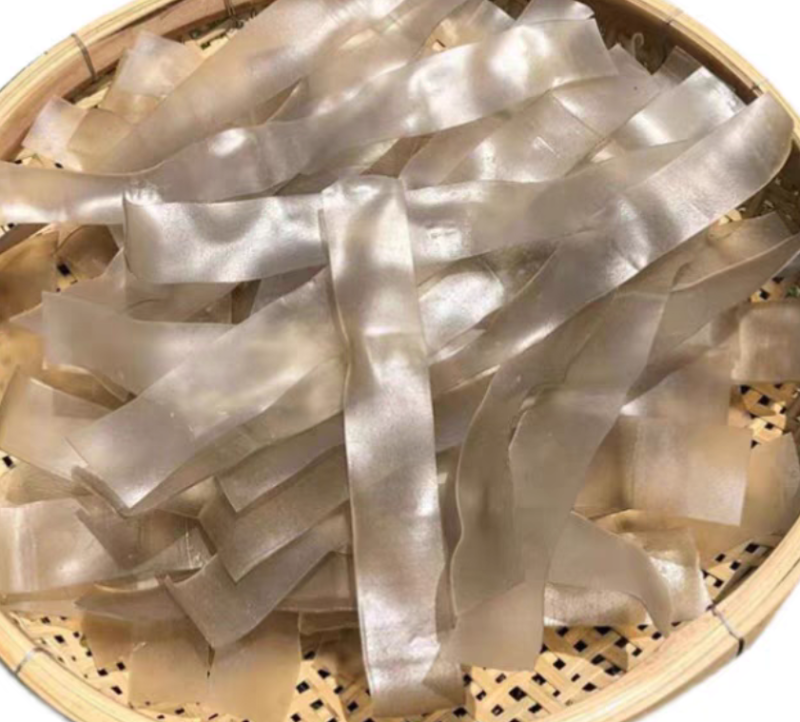 红薯粉皮，纯手工制做