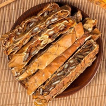 瓜蒌干品干净无杂实拍图中药材大全