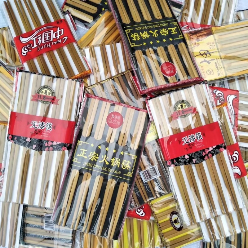 乡镇热卖筷子地摊跑量竹筷子餐饮专用筷子价格优惠