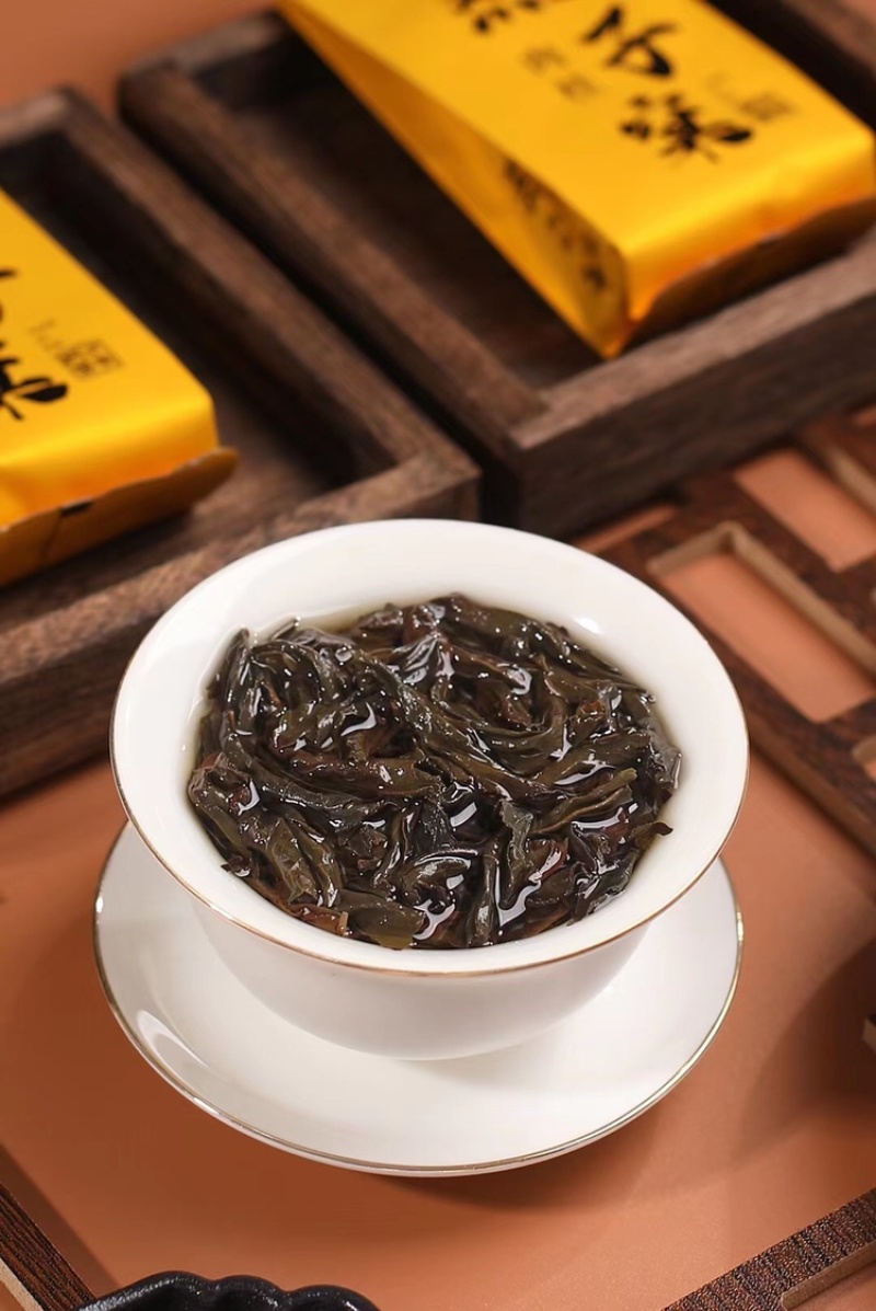 武夷岩茶燕子窠肉桂古法炭焙熟茶醇厚高香250g礼盒装茶叶