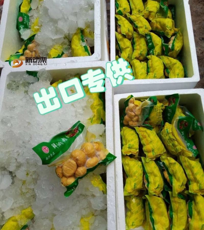 全年供应生鲜板栗仁散装5斤包装，其它规格可定做。