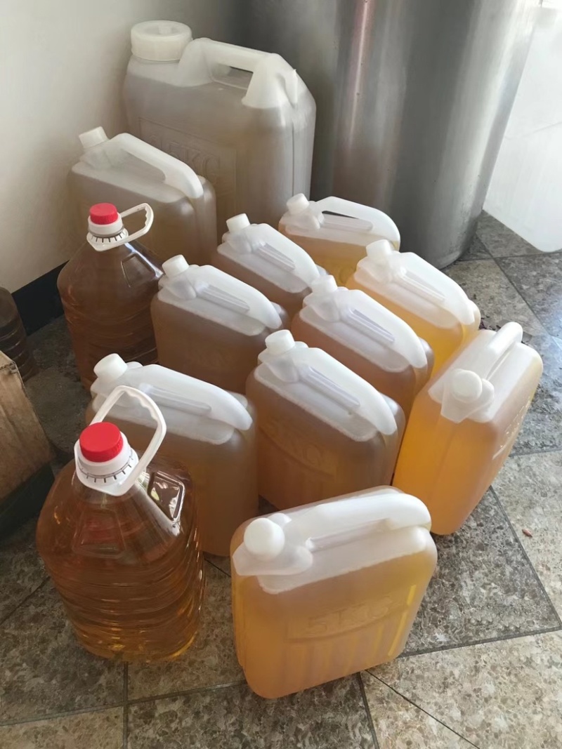 自己种的纯正花生油