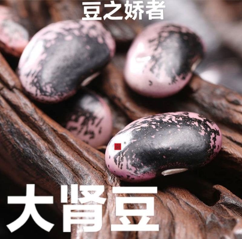 黑芸豆农家黑芸豆熬粥炖肉黑芸豆颗粒饱满五谷杂粮包邮