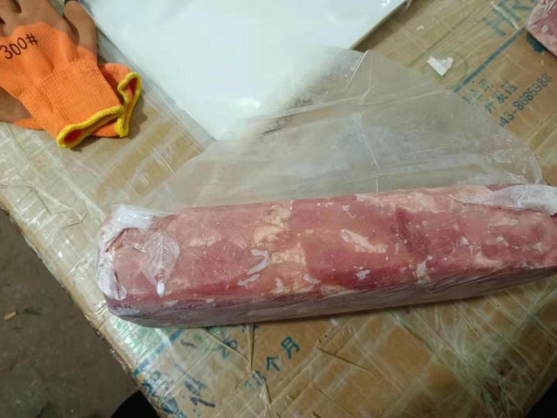 牛肉鸭肉混合肉板！手续齐全！不散不碎！适合自助火锅！！