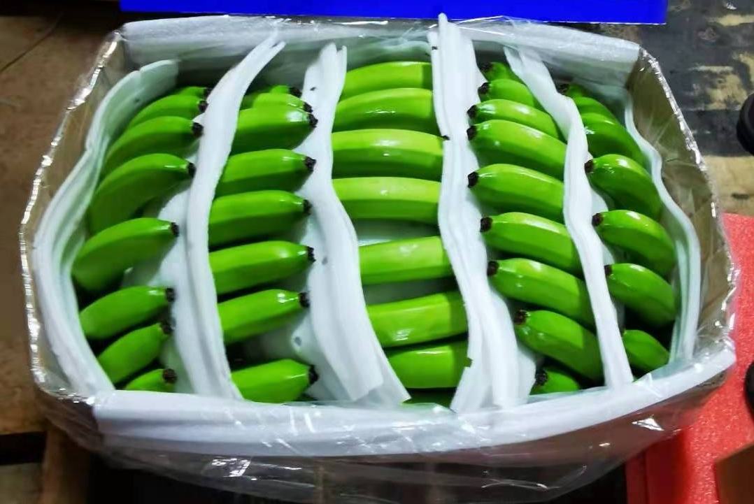 青提香蕉牛奶成品图
