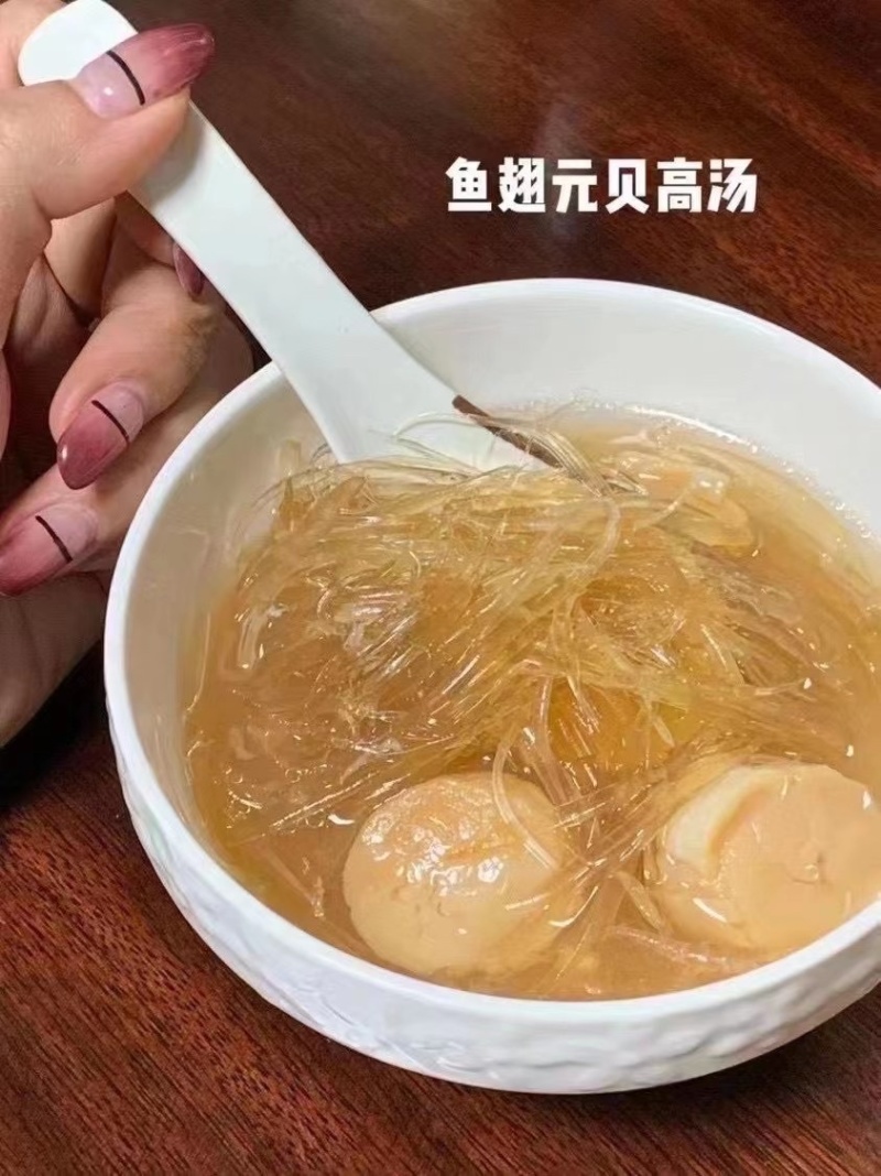 鱼翅饼鱼翅针鲍翅纯翅针胶质丰富鱼翅礼盒装送礼高档