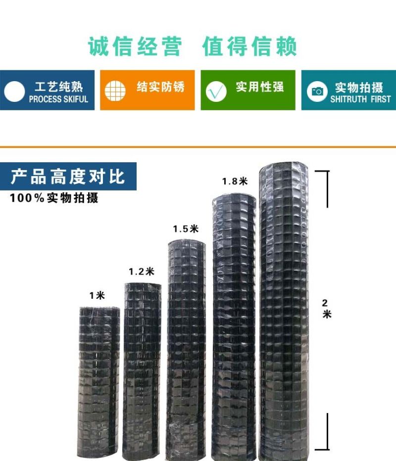 加硬荷兰网围栏护栏养殖养鸡圈地果园大孔篱笆栅栏围墙铁丝网
