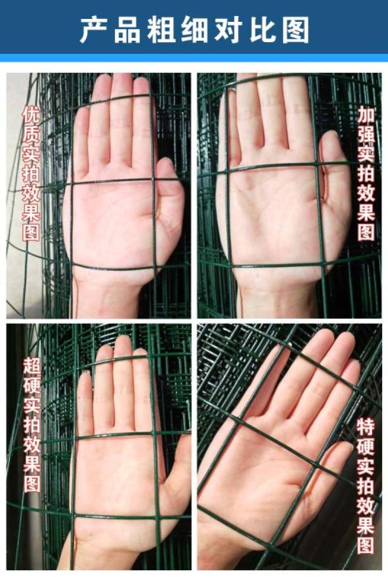 加硬荷兰网围栏护栏养殖养鸡圈地果园大孔篱笆栅栏围墙铁丝网