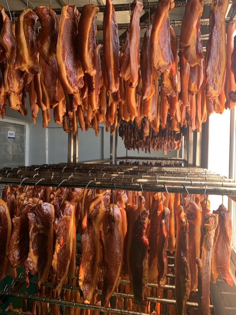 烟熏腊肉湖南腊肉包装后腿腊肉二刀肉坐板肉烟熏猪肉