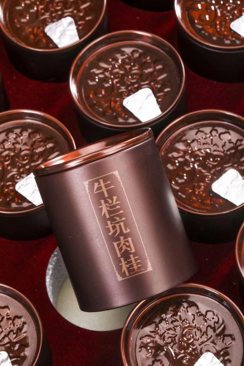 牛栏坑肉桂250g武夷山岩茶木盒小罐装茶叶高端茶礼