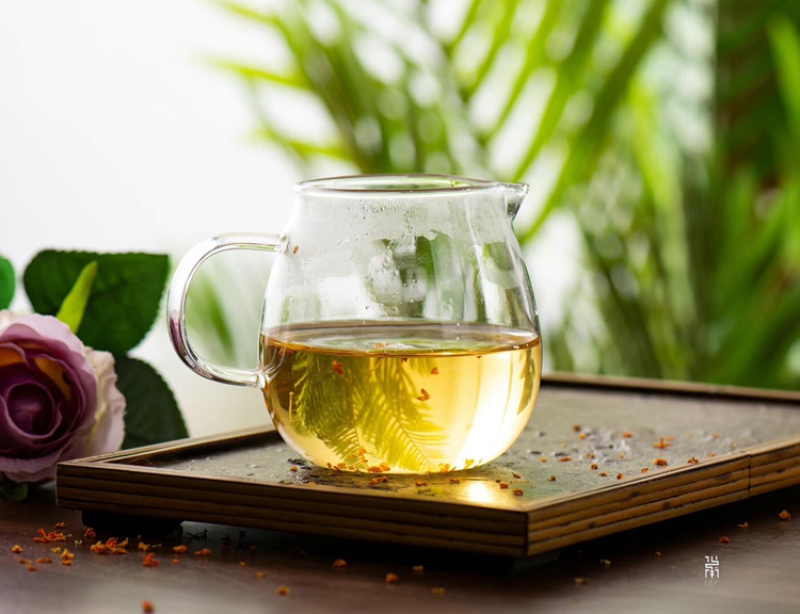 桂花红茶野茶花香茶味浓耐泡木盒礼盒装500g支持代发