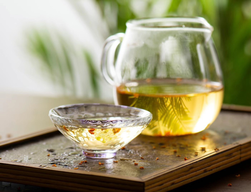桂花红茶野茶花香茶味浓耐泡木盒礼盒装500g支持代发