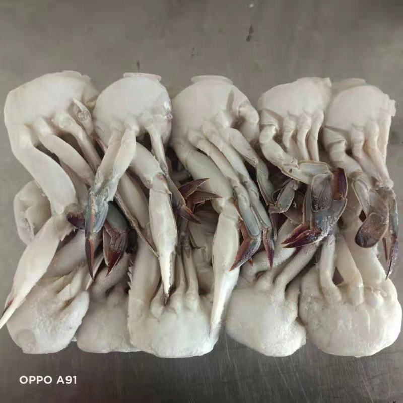 梭子蟹，速冻