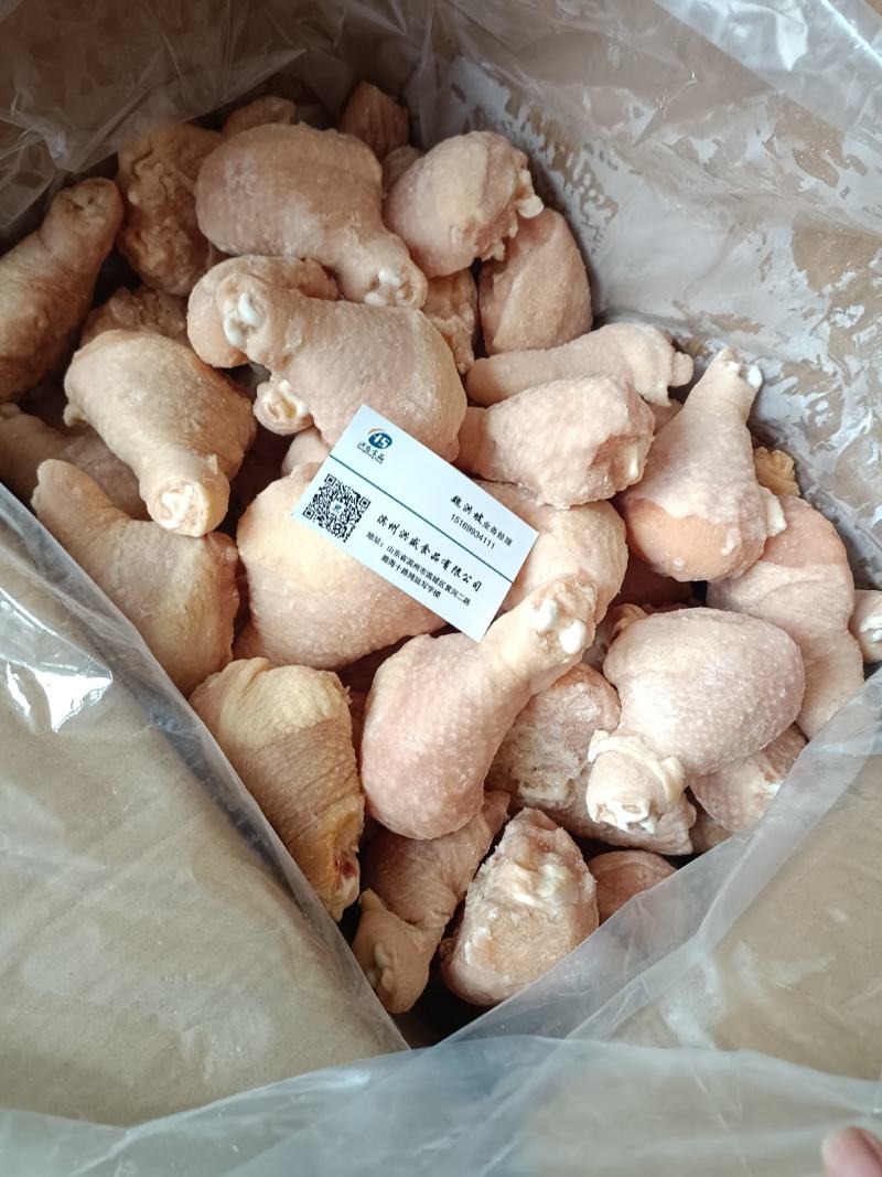 鸡腿琵琶腿，适合加工厂，鸡副，鸡分割，冻鸡肉，电商批发