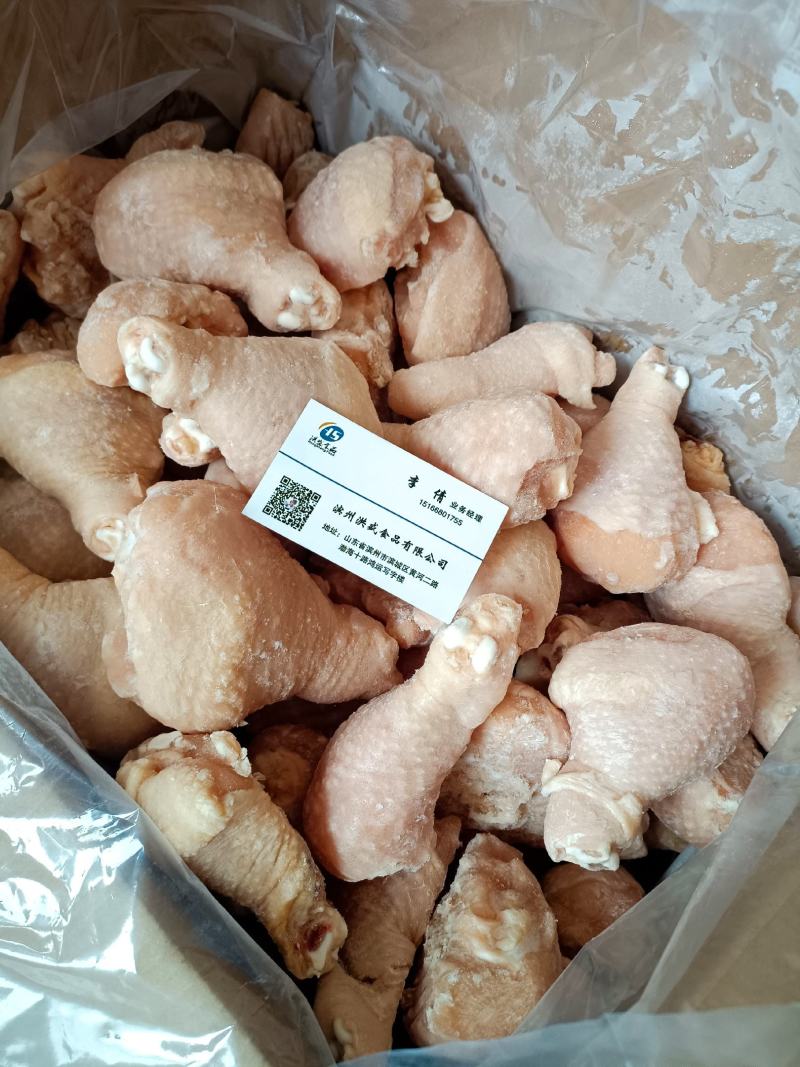 鸡腿琵琶腿，适合加工厂，鸡副，鸡分割，冻鸡肉，电商批发