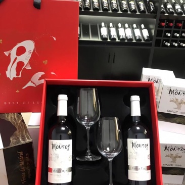 中高端中秋葡萄酒礼盒套装批发代理团购