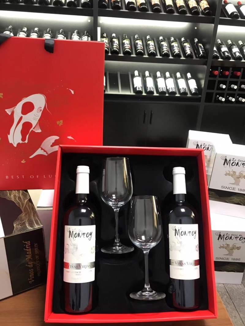 中高端中秋葡萄酒礼盒套装批发代理团购