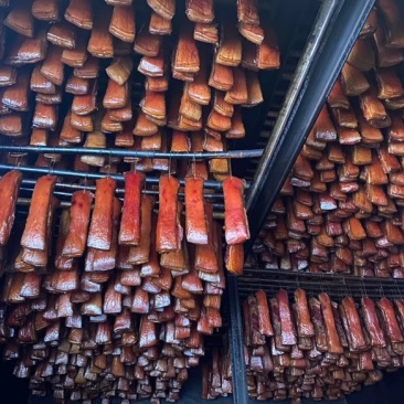 诚招经销商烟熏后腿肉/五花肉（柴火腊肉）