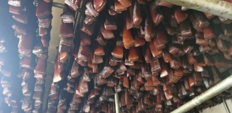 诚招经销商烟熏后腿肉/五花肉（柴火腊肉）