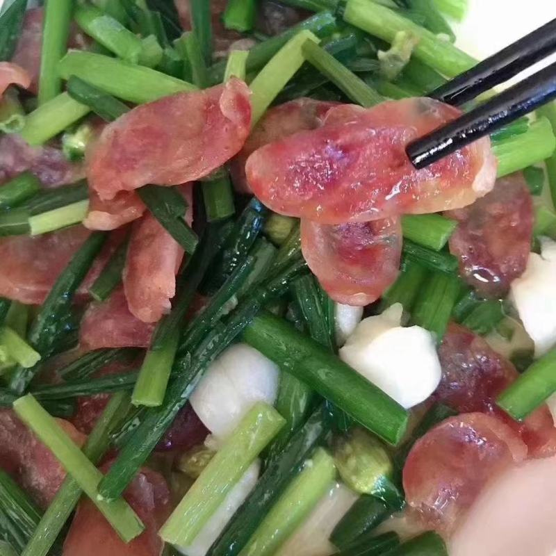 北海海鲜腊肠瑶柱虾米肠广式腊肠海味腊肠
