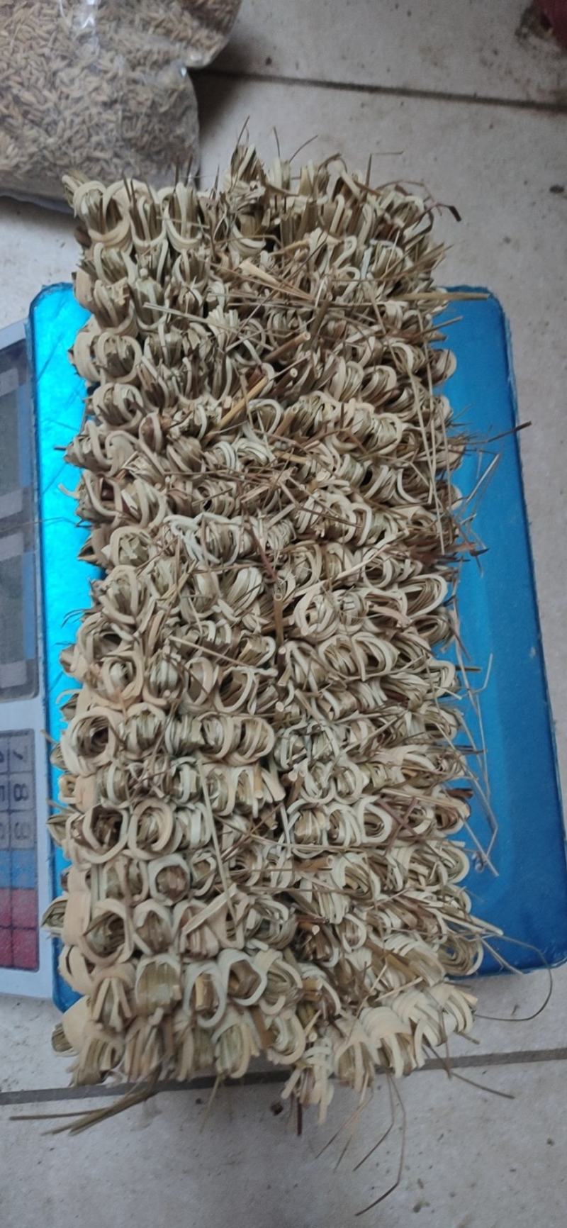 灯芯草手工卷灯芯花传统手工工艺清心
