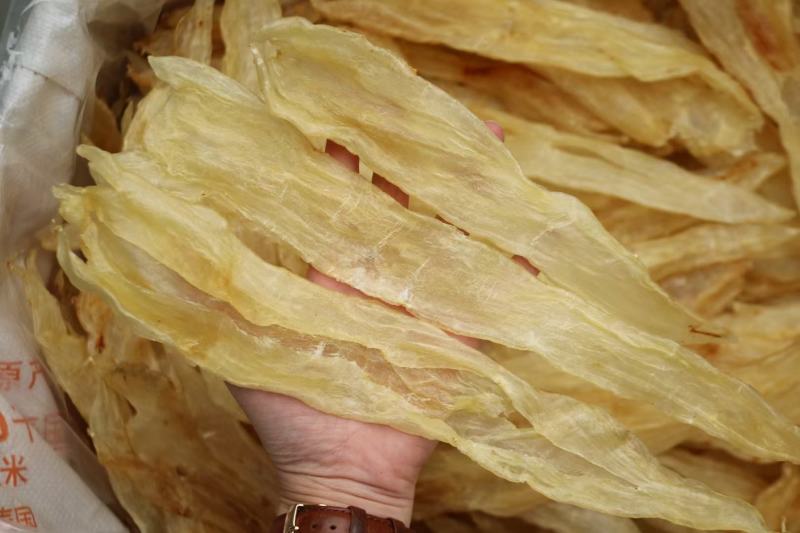A货13头阴阳扁头鱼胶花胶批发足干原装货性价比高